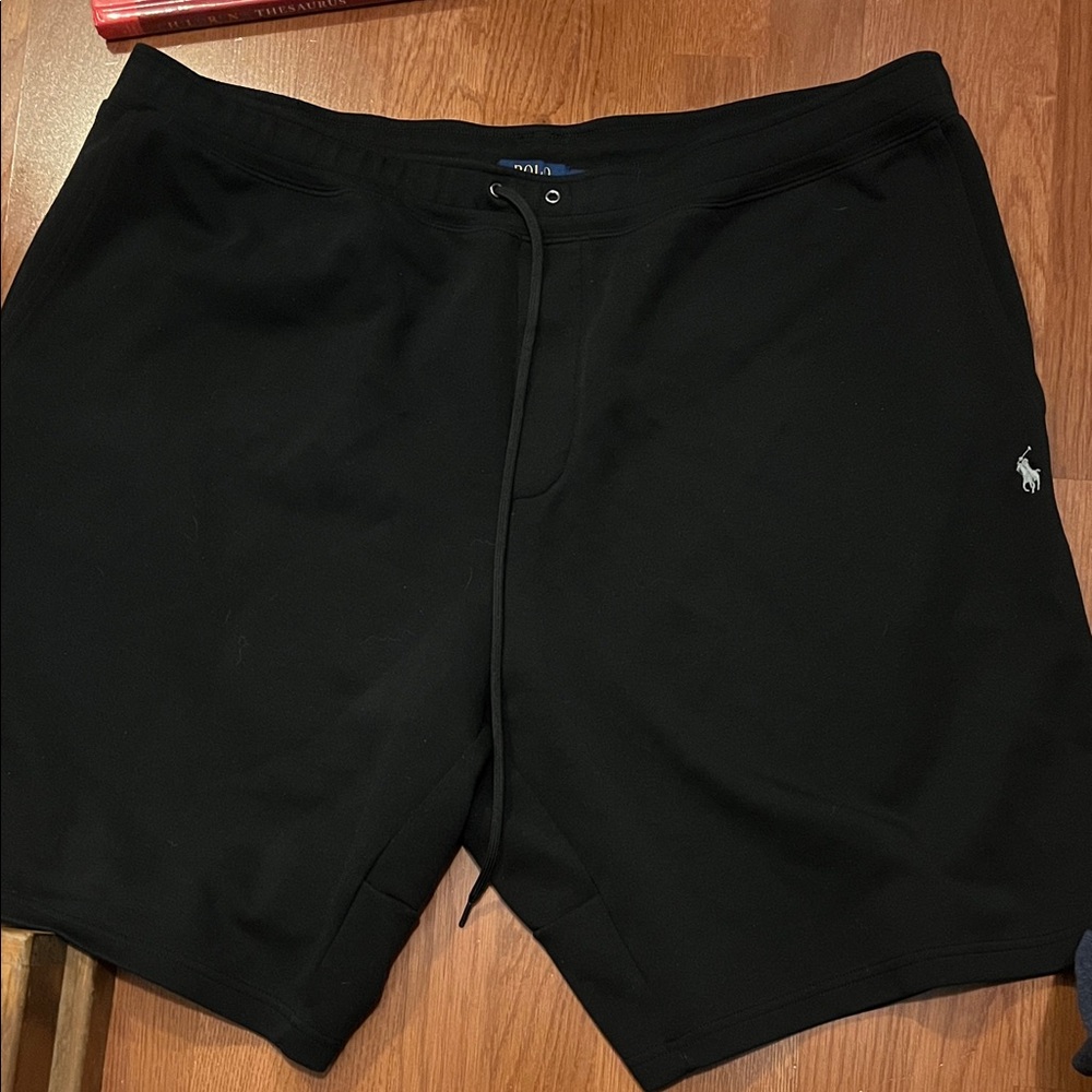 Polo by Ralph Lauren Black Drawstring Shorts
